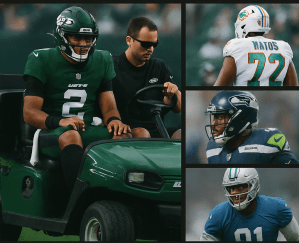 Training Camp Chaos: Jets Injuries, Dolphins Scare, and Rising Questions Define NFL Landscape
