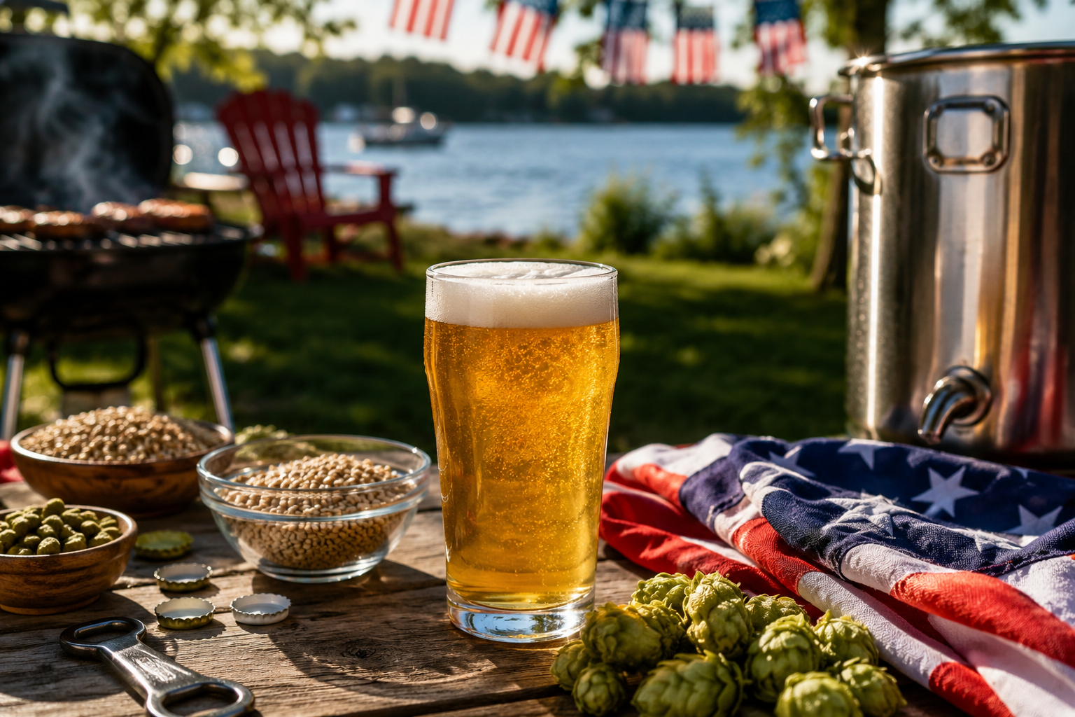 How to Brew a Great Beer for the 4th of July