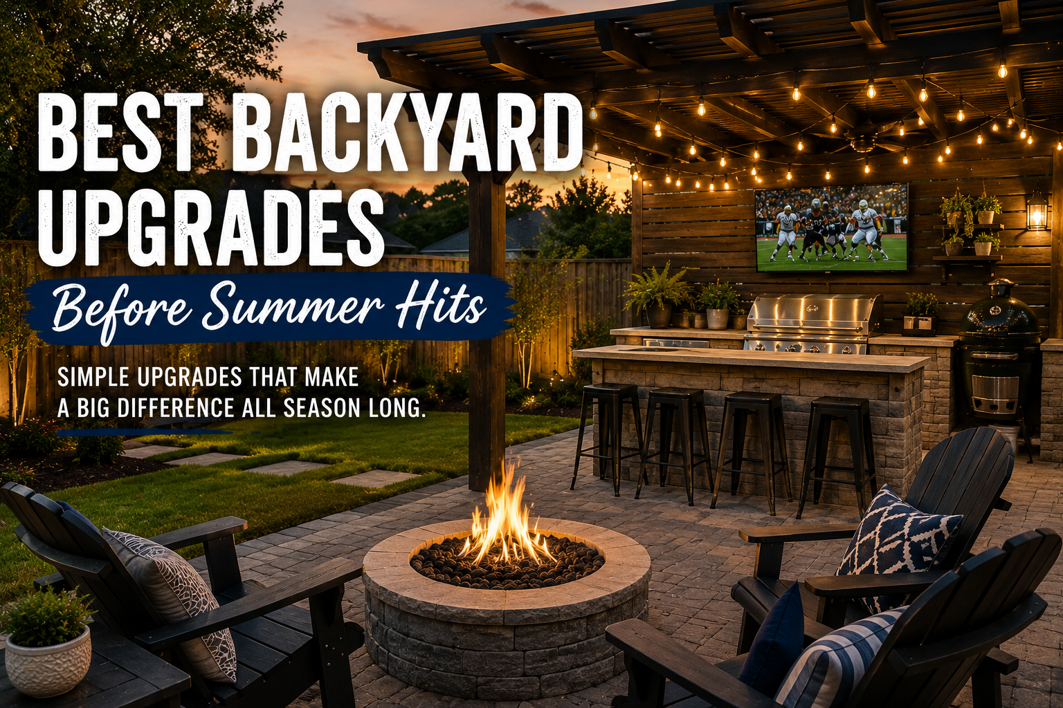 Best Backyard Upgrades Before Summer Hits