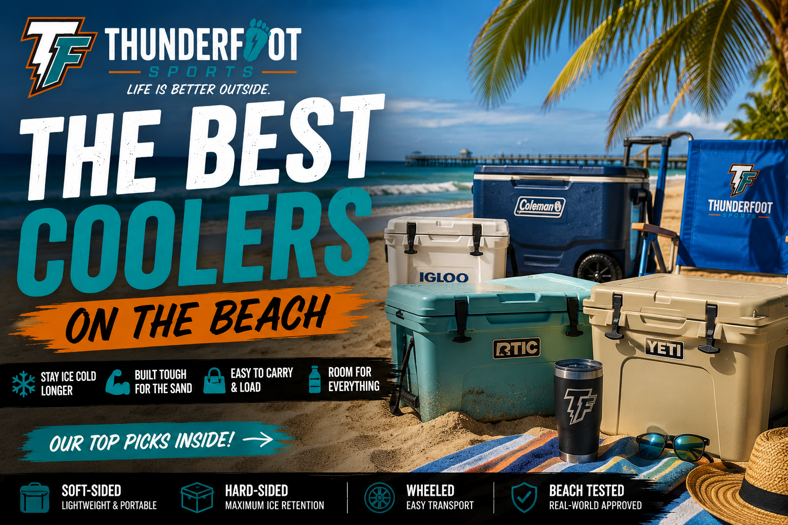 Best Beach Coolers for 2026: Which One Is Right for the Texas Gulf Coast