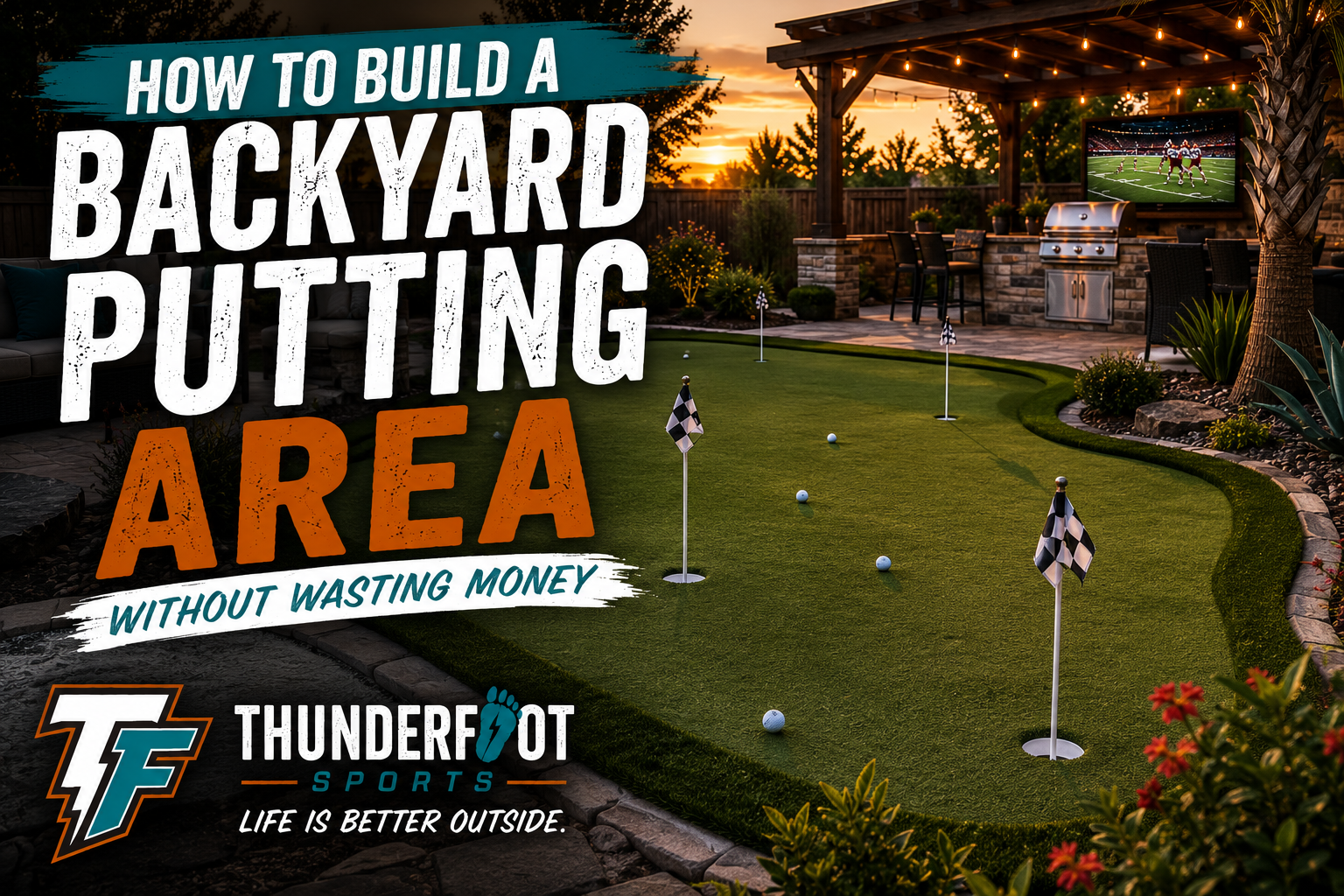 How to Build a Backyard Putting Area Without Wasting Money