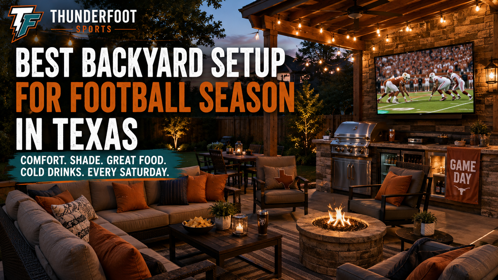 Best Backyard Setup for Football Season in Texas