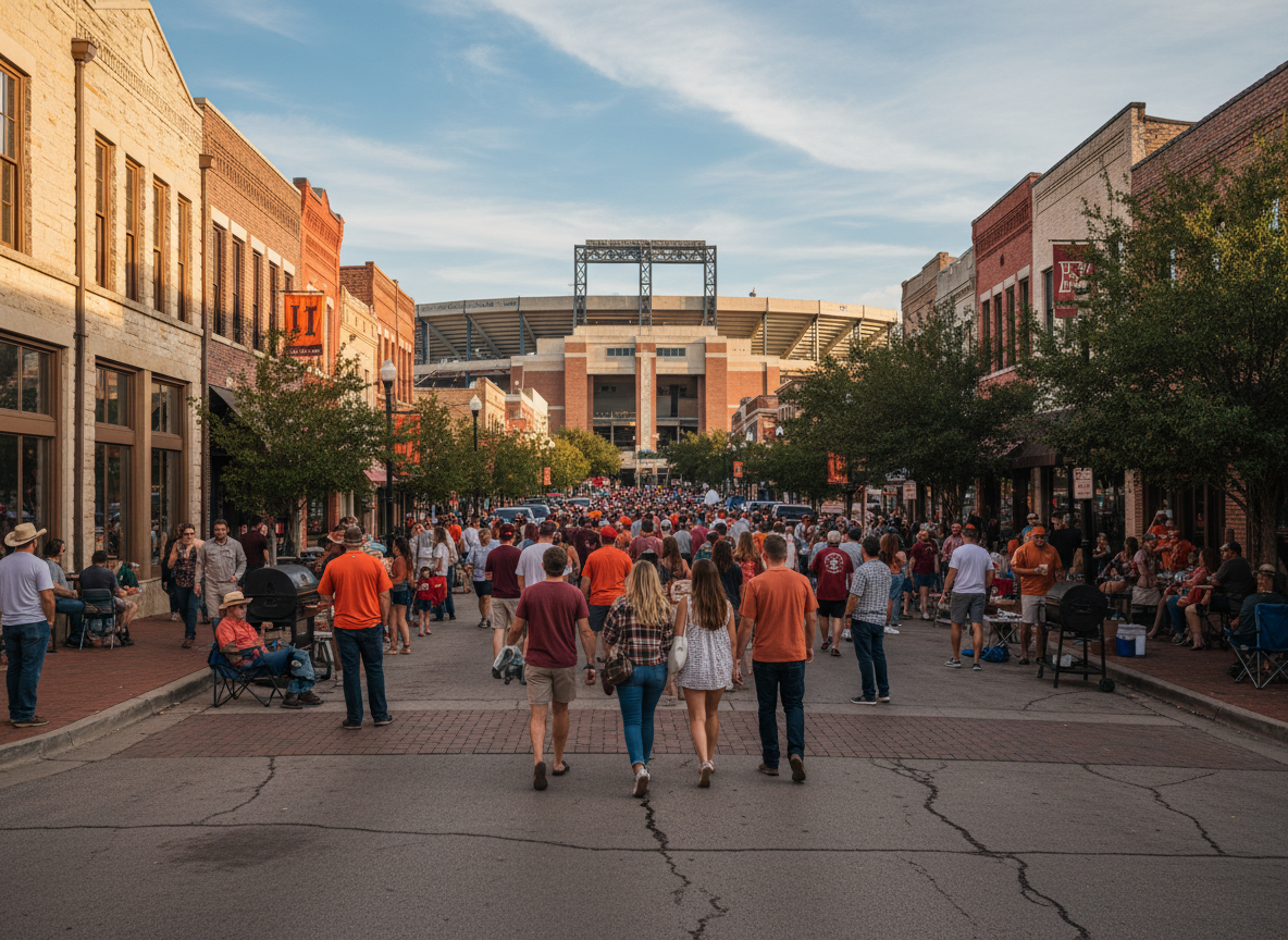 Best College Towns for a Full Gameday Weekend