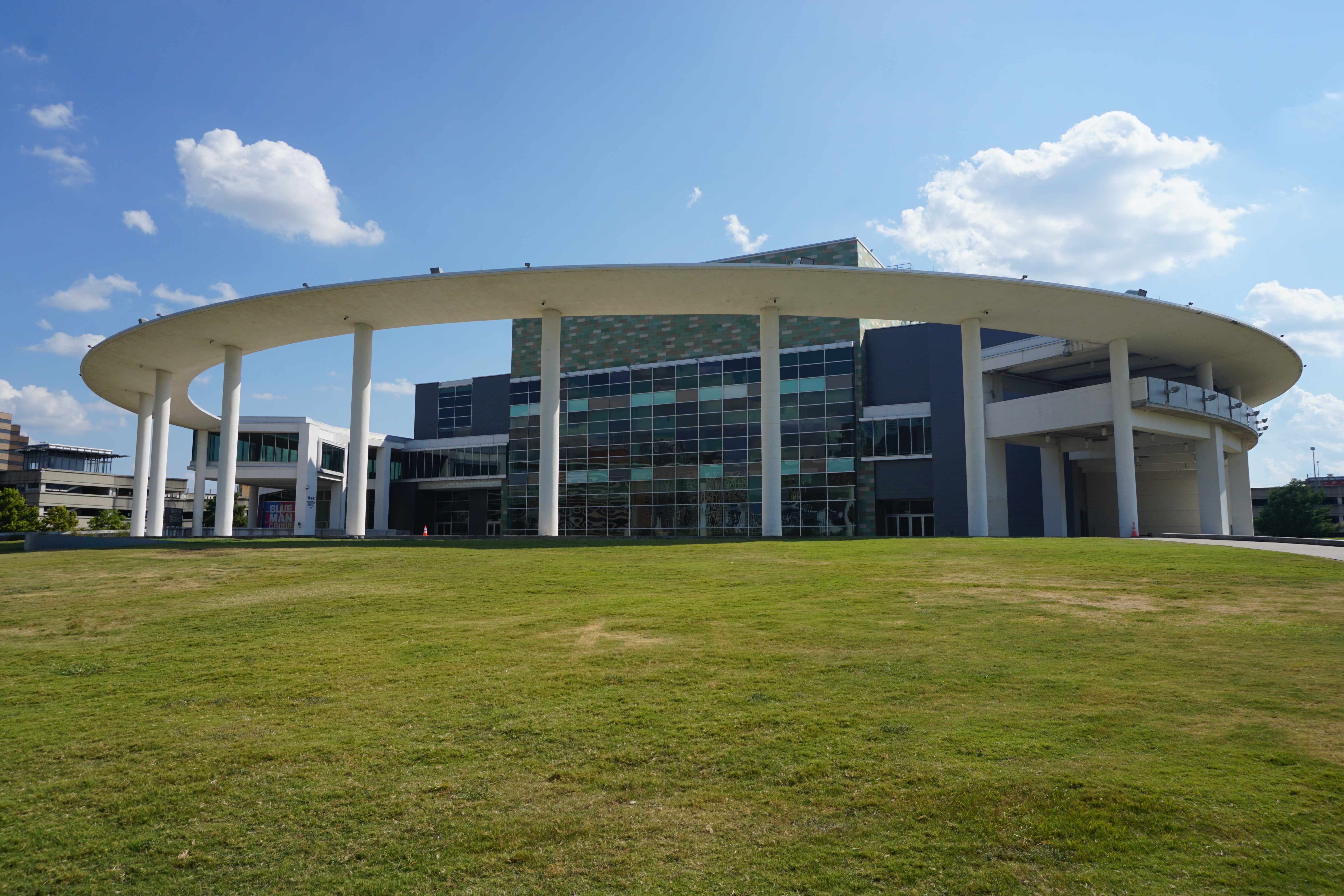 The Long Center for the Performing Arts in Austin, photographed in August 2019.